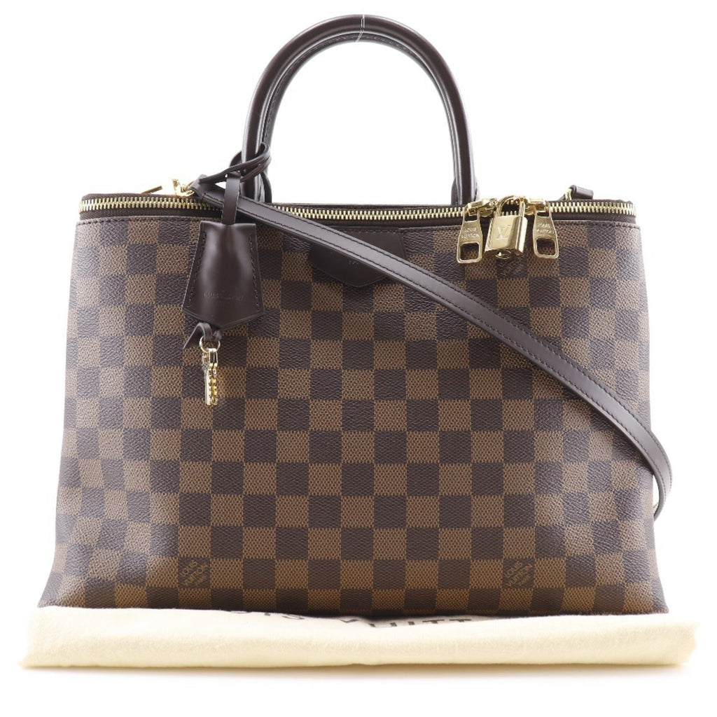 Louis Vuitton Brown Damier Canvas Handbag
