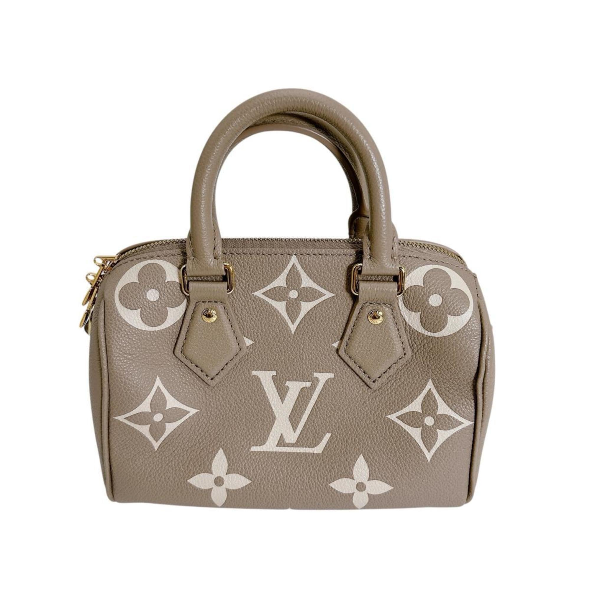 Louis Vuitton Beige Tourterelle Monogram Empreinte Shoulder Bag