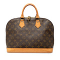 Louis Vuitton Monogram Brown Pvc Leather Handbag