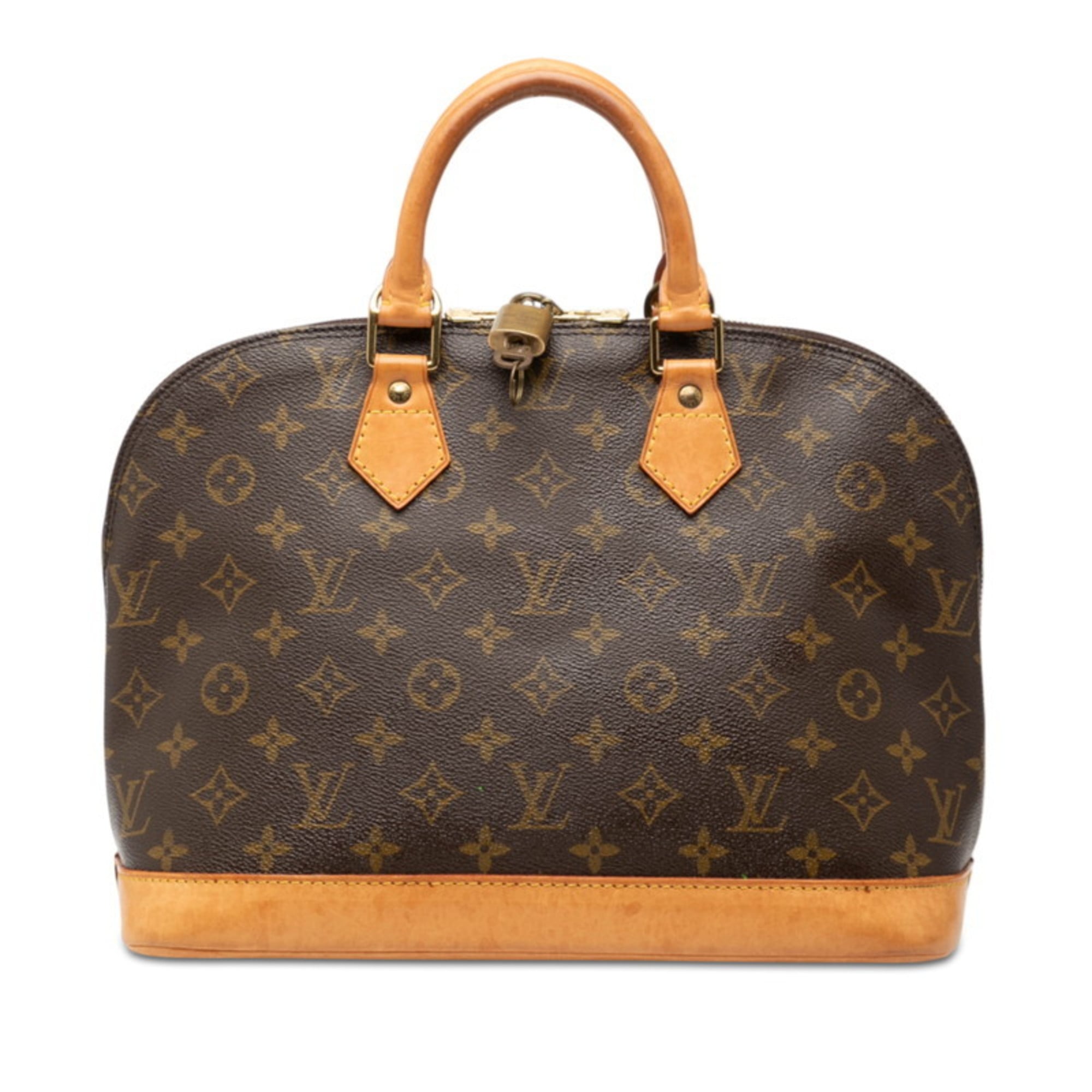 Louis Vuitton Monogram Brown Pvc Leather Handbag