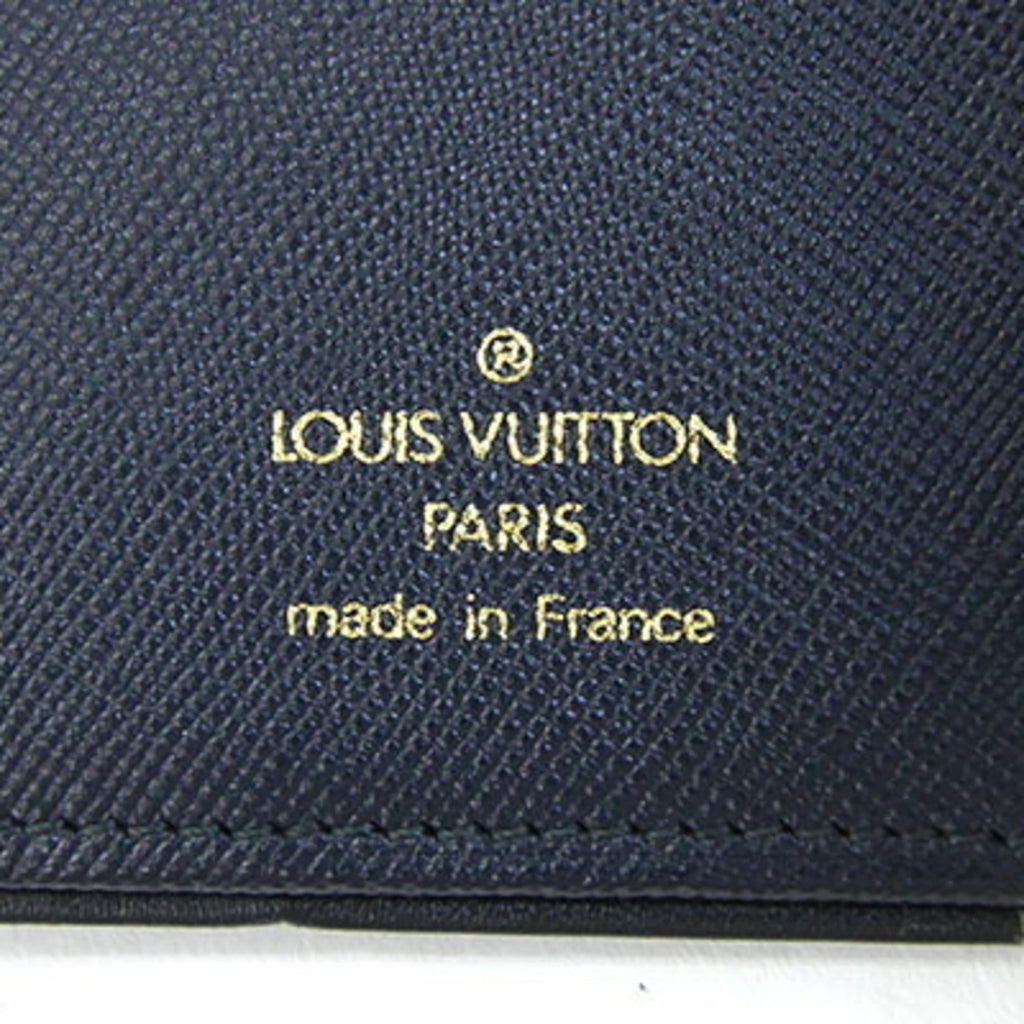 Louis Vuitton Blue Monogram Mini Wallet (Tri-Fold)