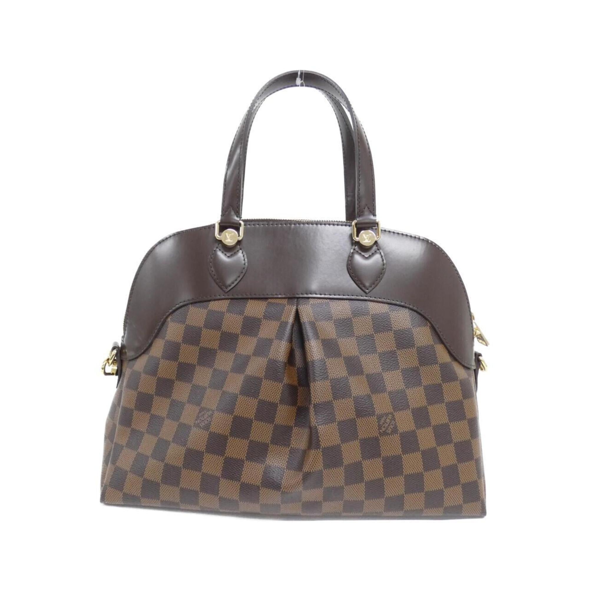 Louis Vuitton Ebene Coated Canvas Handbag