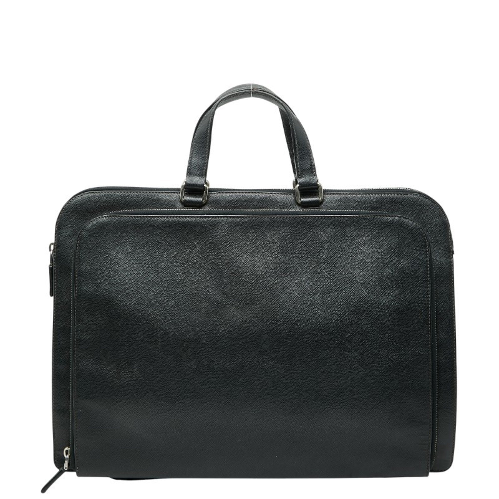Prada Black Leather Handbag