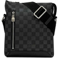 Louis Vuitton Black Damier Infini Leather Shoulder Bag