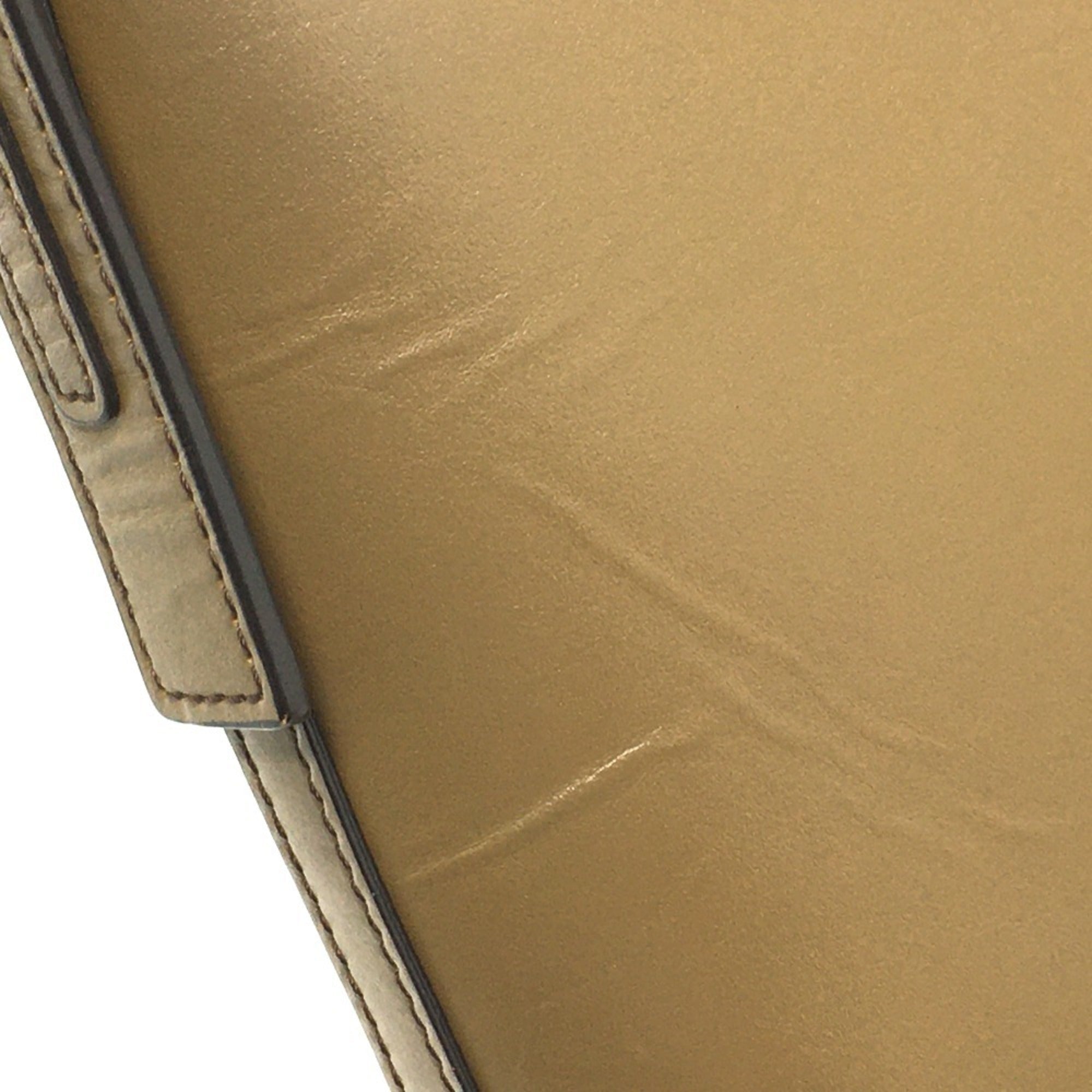 Burberry Brown Leather Shoulder Bag Tote Bag