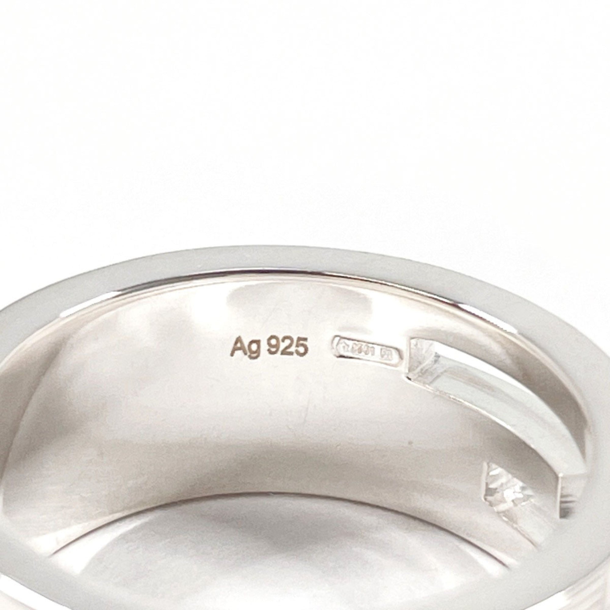 Gucci Silver Silver 925 Band Ring (Pre-Owned)