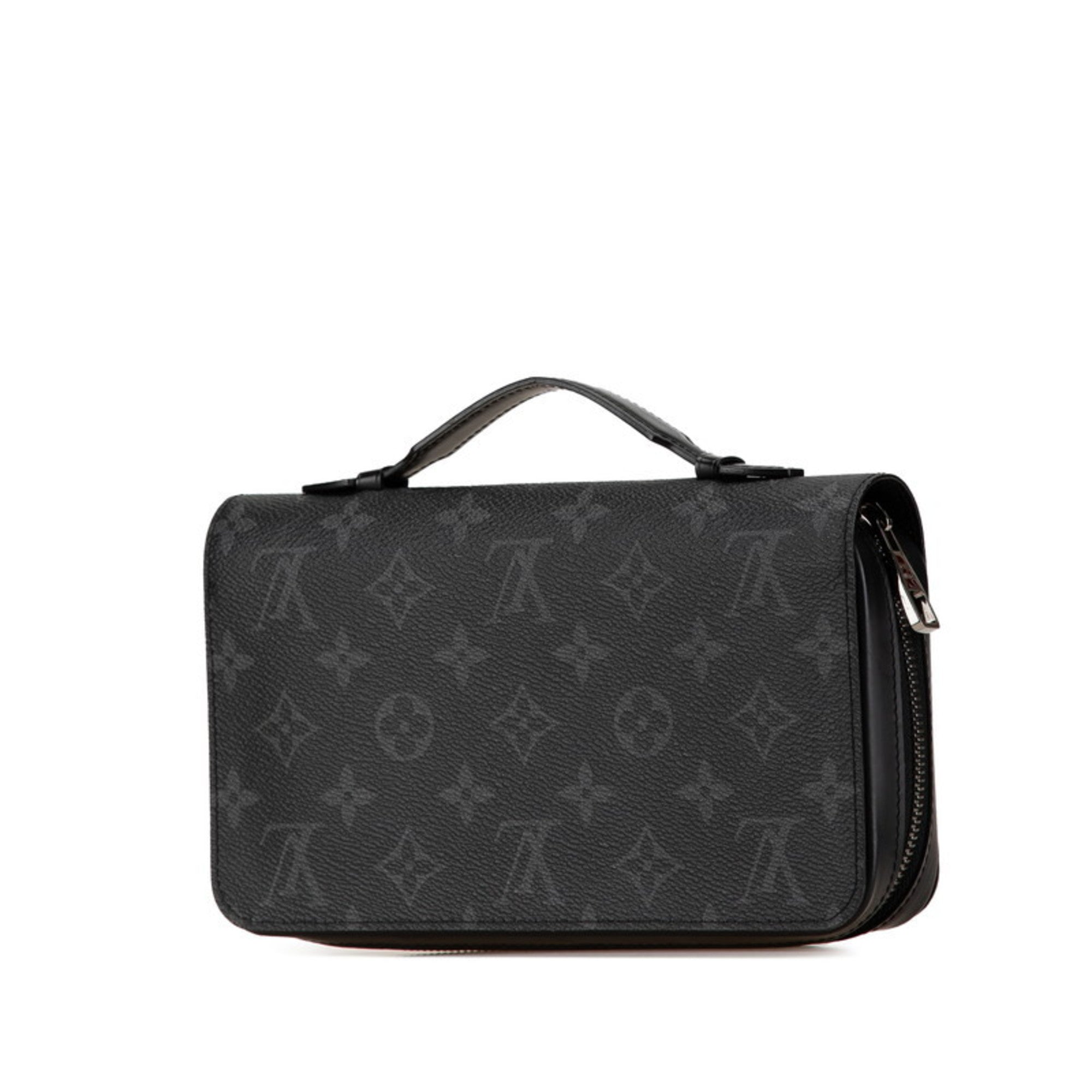 Louis Vuitton Black Pvc Leather Long Wallet