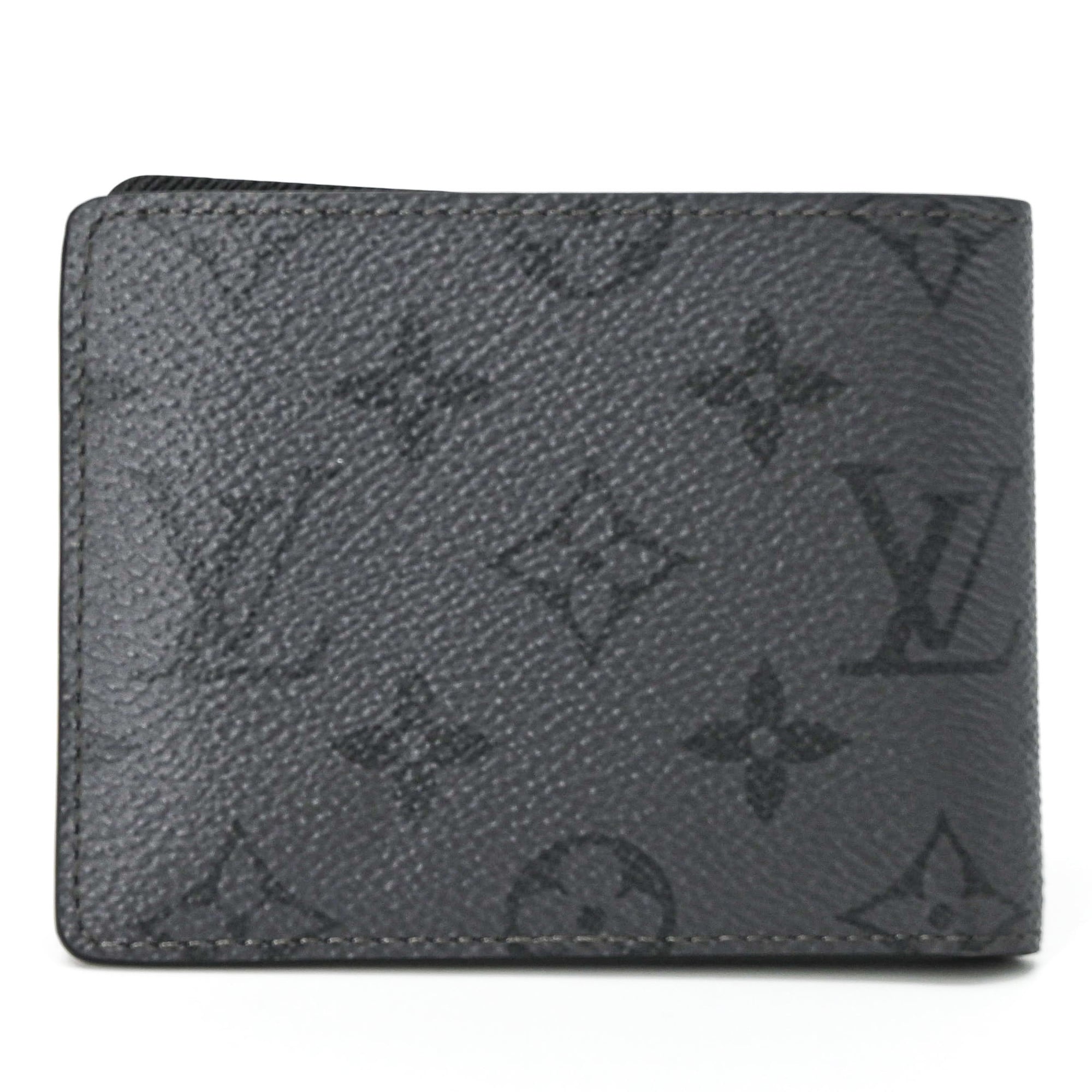 Louis Vuitton Gray Monogram Eclipse Monogram Eclipse Wallet