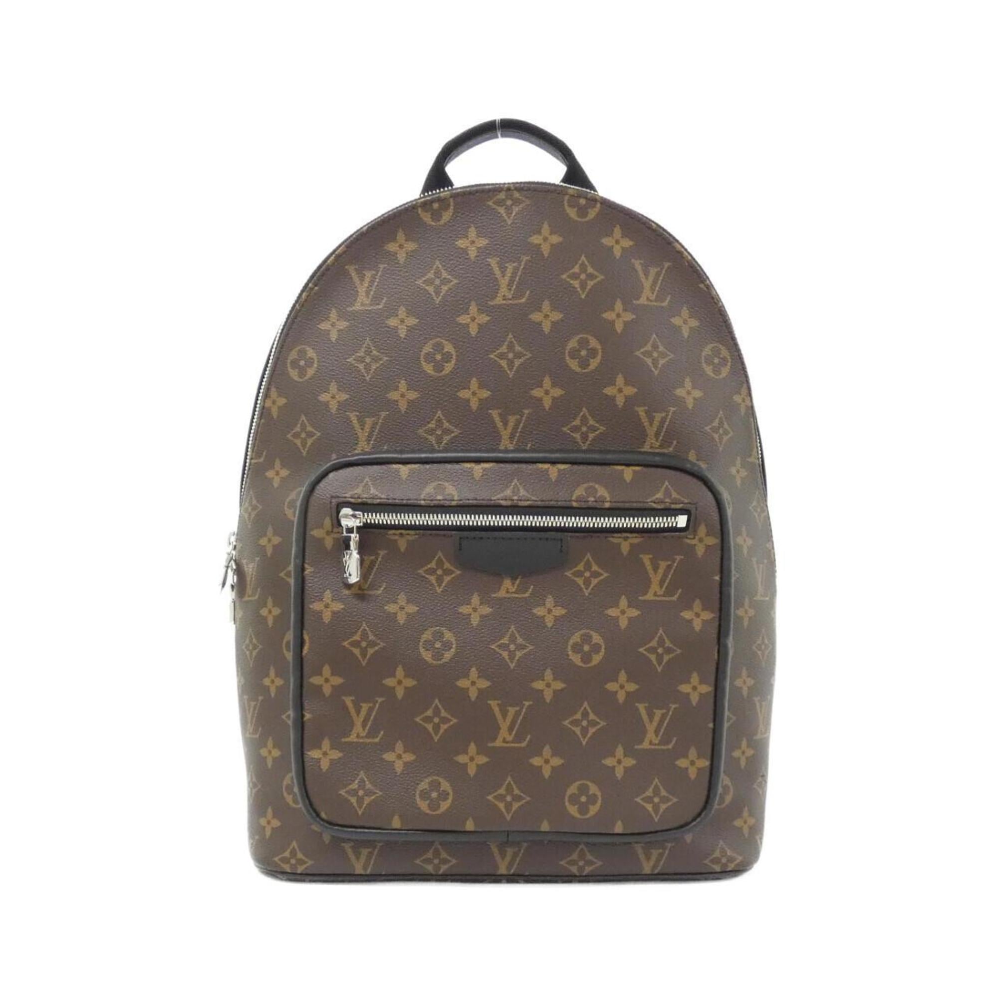 Louis Vuitton Marron Coated Canvas Backpack
