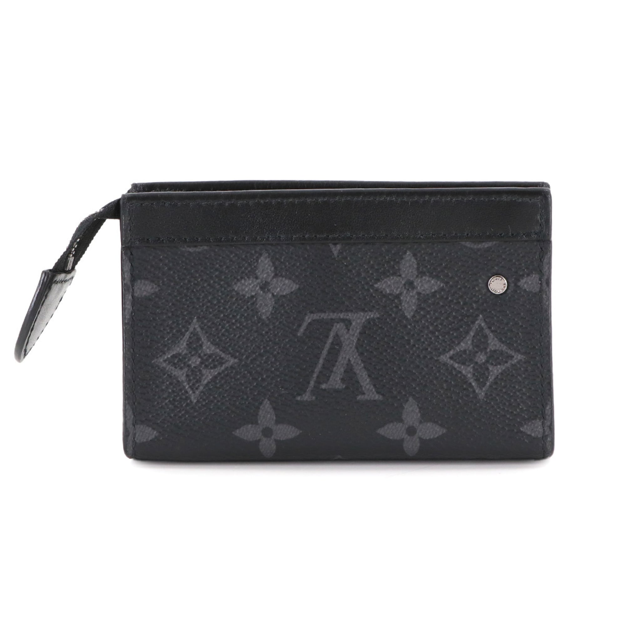 Louis Vuitton Monogram Eclipse Monogram Eclipse Coin Purse/Coin Case