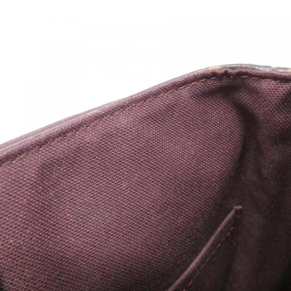 Louis Vuitton Marron Coated Canvas Shoulder Bag