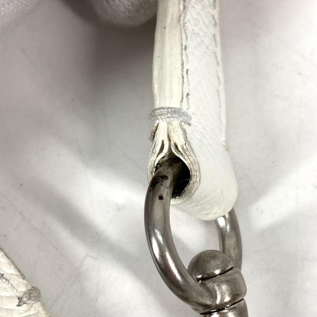 Balenciaga White Leather Shoulder