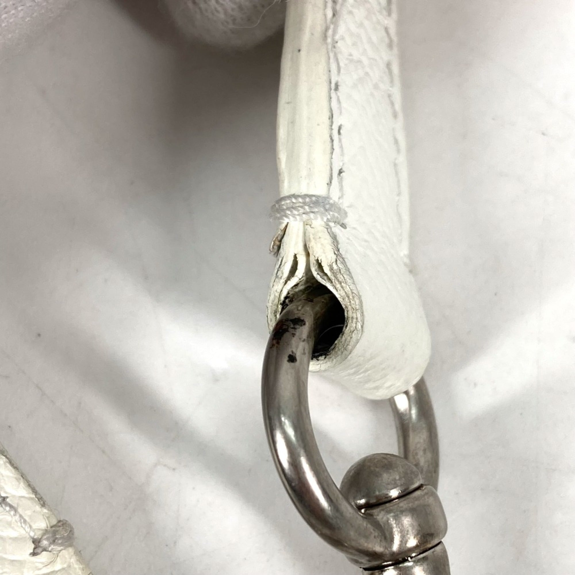 Balenciaga White Leather Shoulder