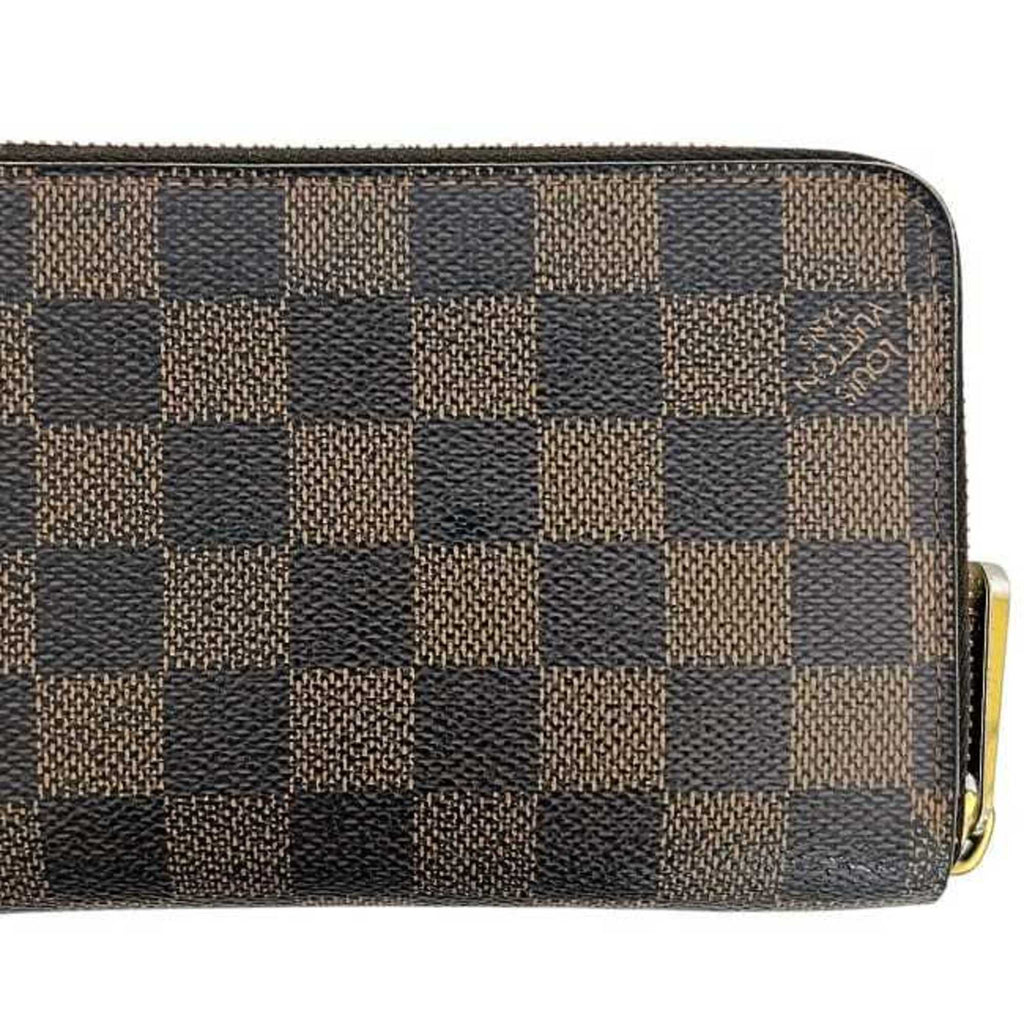 Louis Vuitton Brown Damier Canvas Ebene Damier Canvas Long Wallet