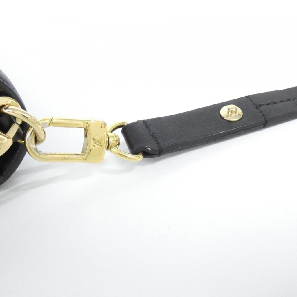 Louis Vuitton Black Marron Coated Canvas Leather Shoulder Bag