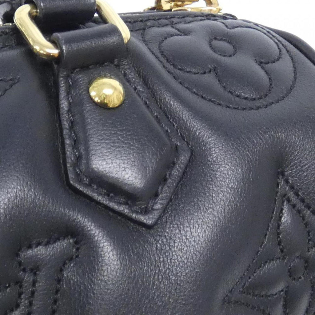 Louis Vuitton Black Leather Shoulder Bag