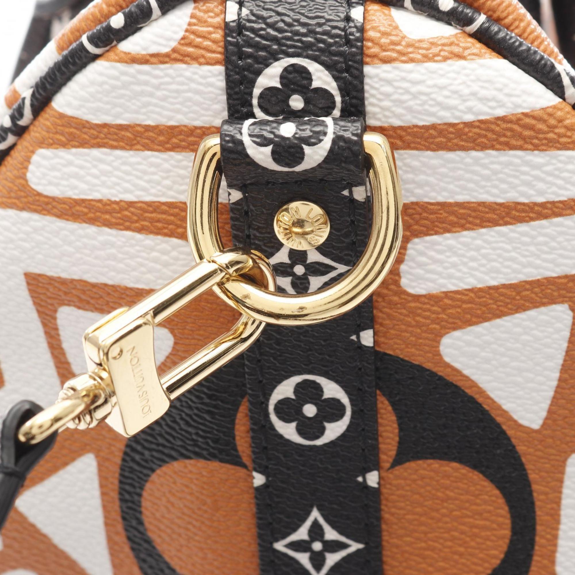Louis Vuitton Multi-Color Orange Pvc Handbag