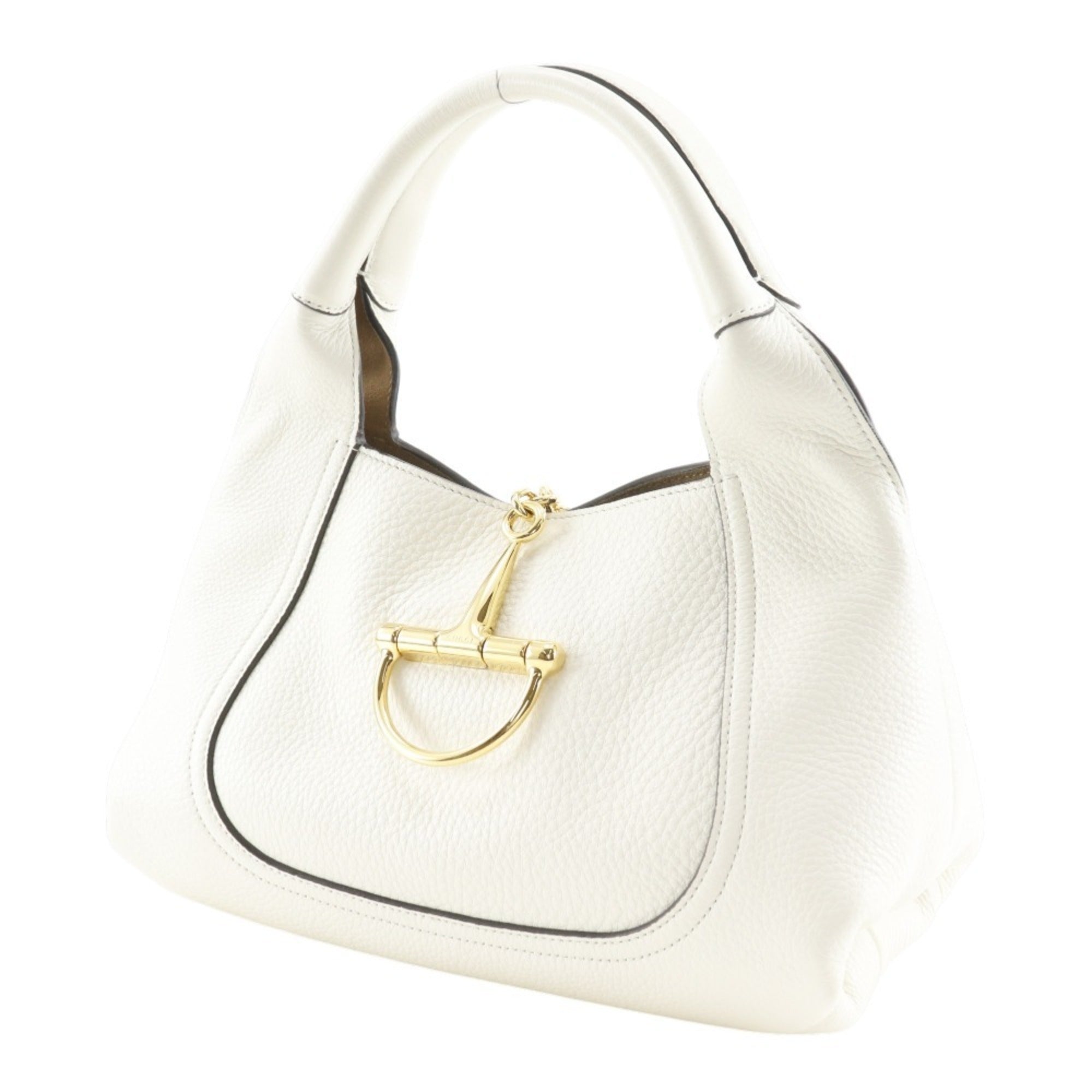 Gucci White Leather Handbag (Pre-Owned)