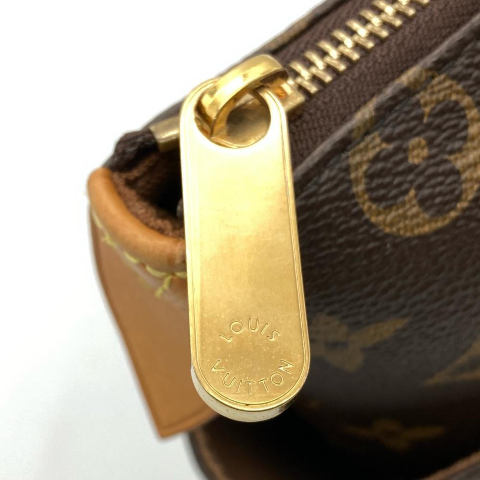 Louis Vuitton Brown Monogram Canvas Tote Bag