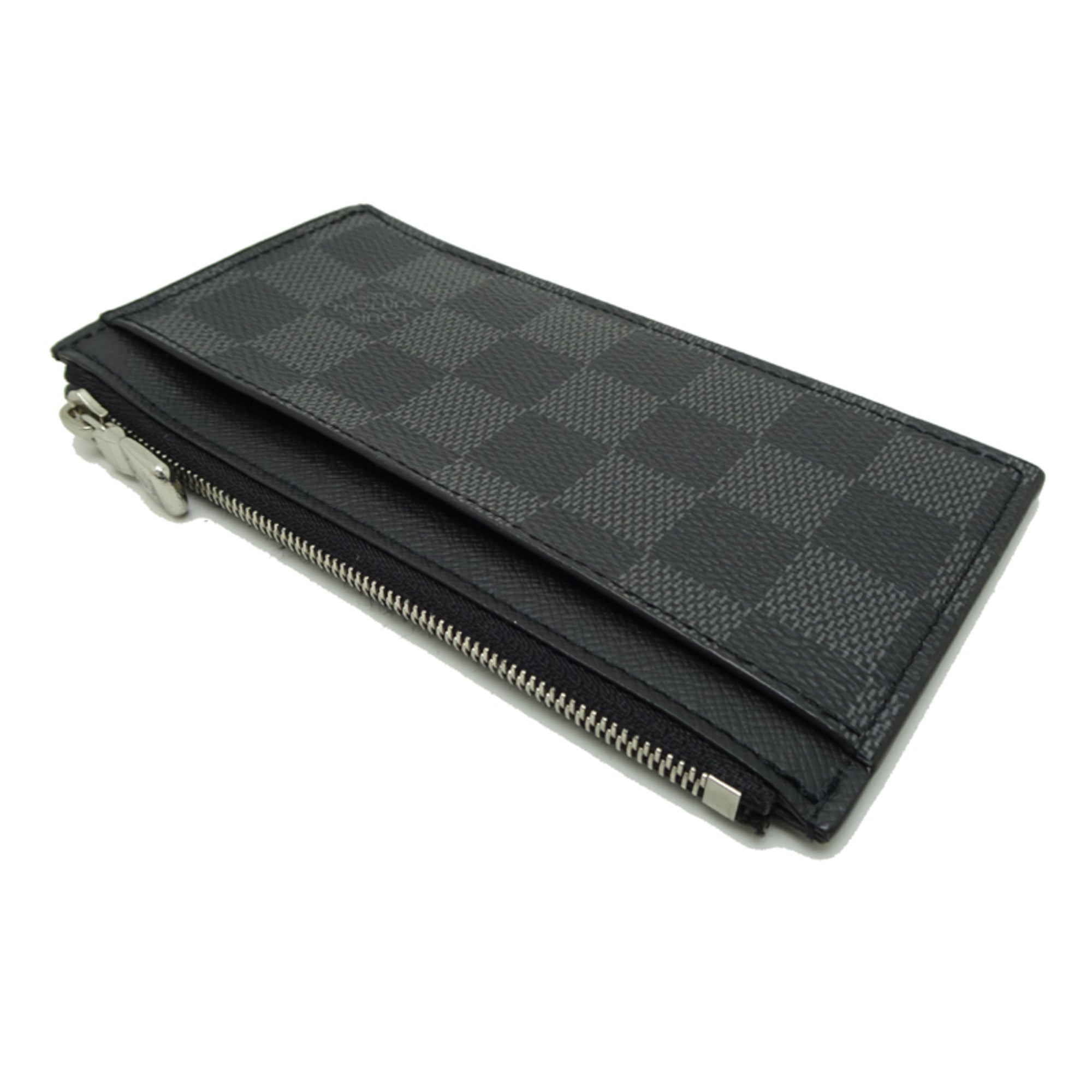 Louis Vuitton Damier Graphite Black Damier Graphite Coin Purse/Coin Case