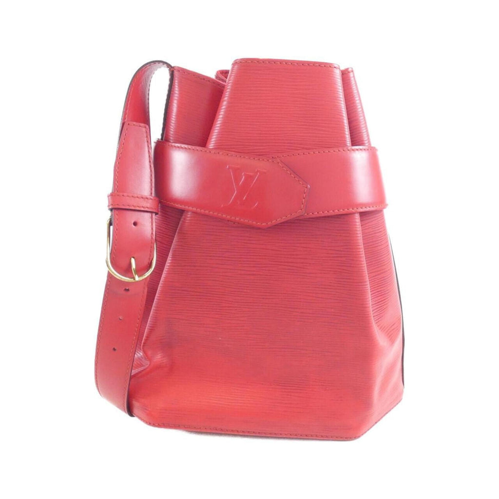 Louis Vuitton Epi Red Color Leather Shoulder Bag