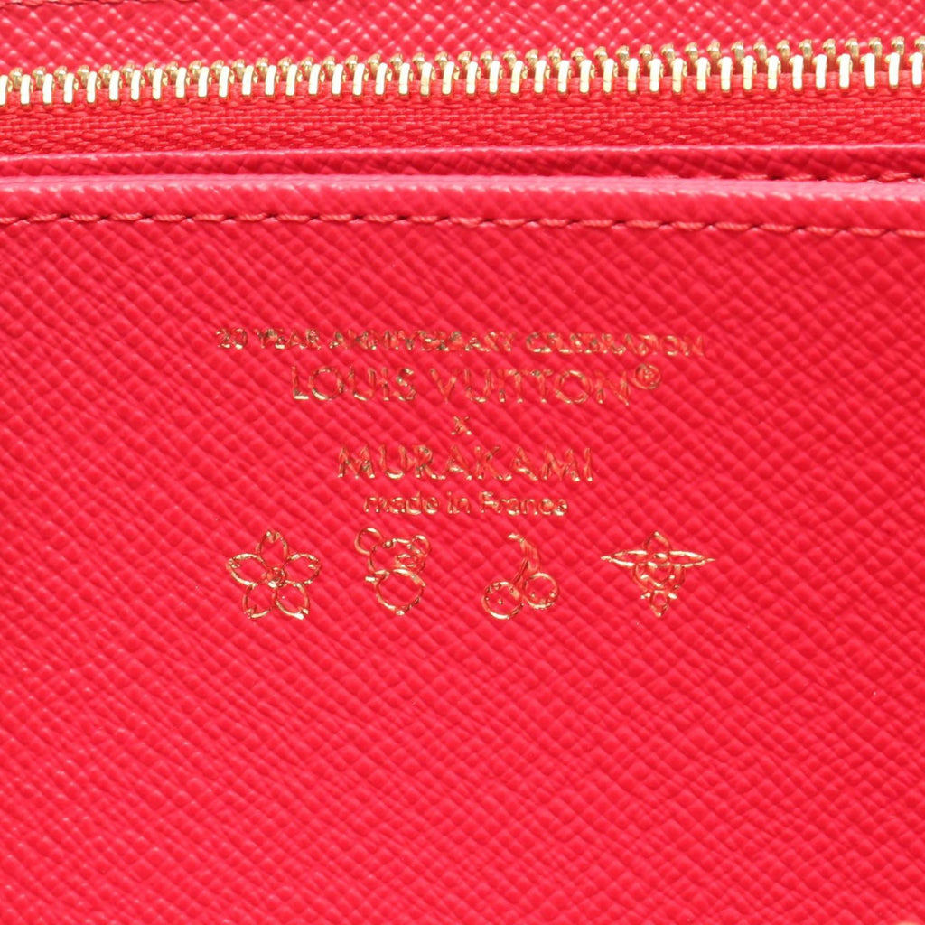 Louis Vuitton Monogram Cherry White Pvc Long Wallet