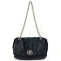 Balenciaga Black Nylon Shoulder