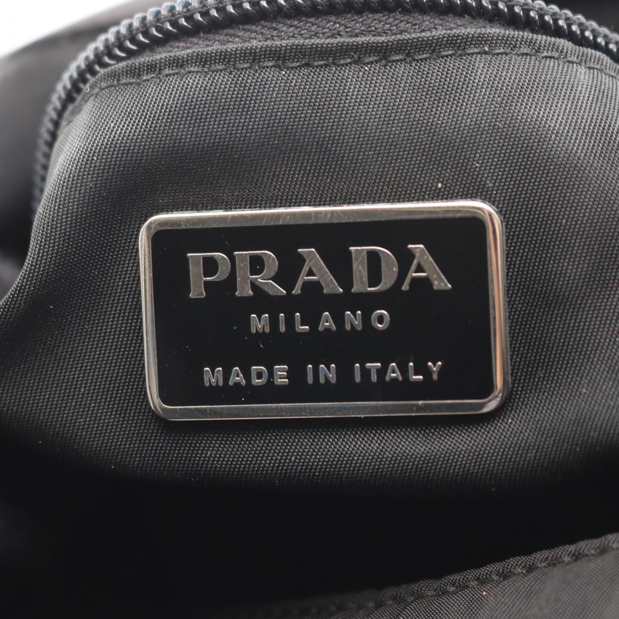 Prada Black Nylon Shoulder Bag