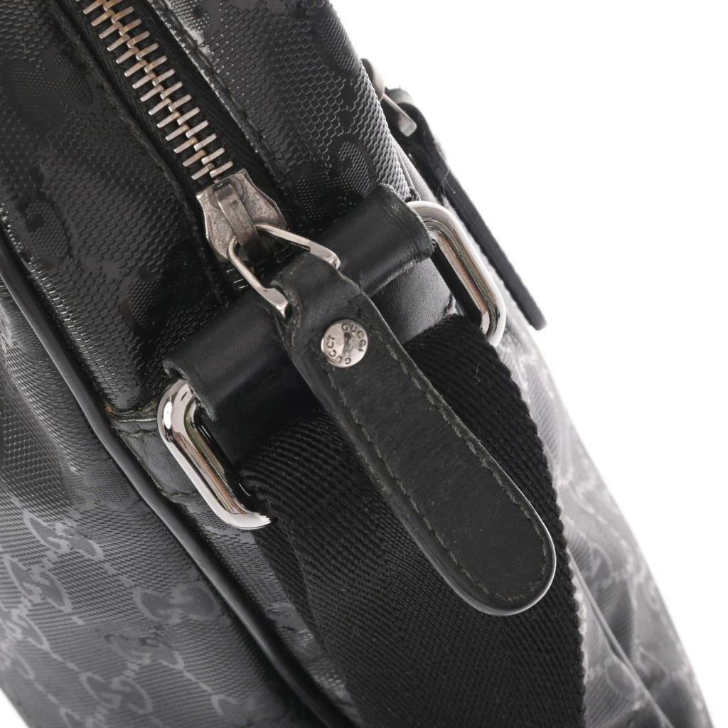 Gucci Black Pvc Shoulder Bag (Pre-Owned)