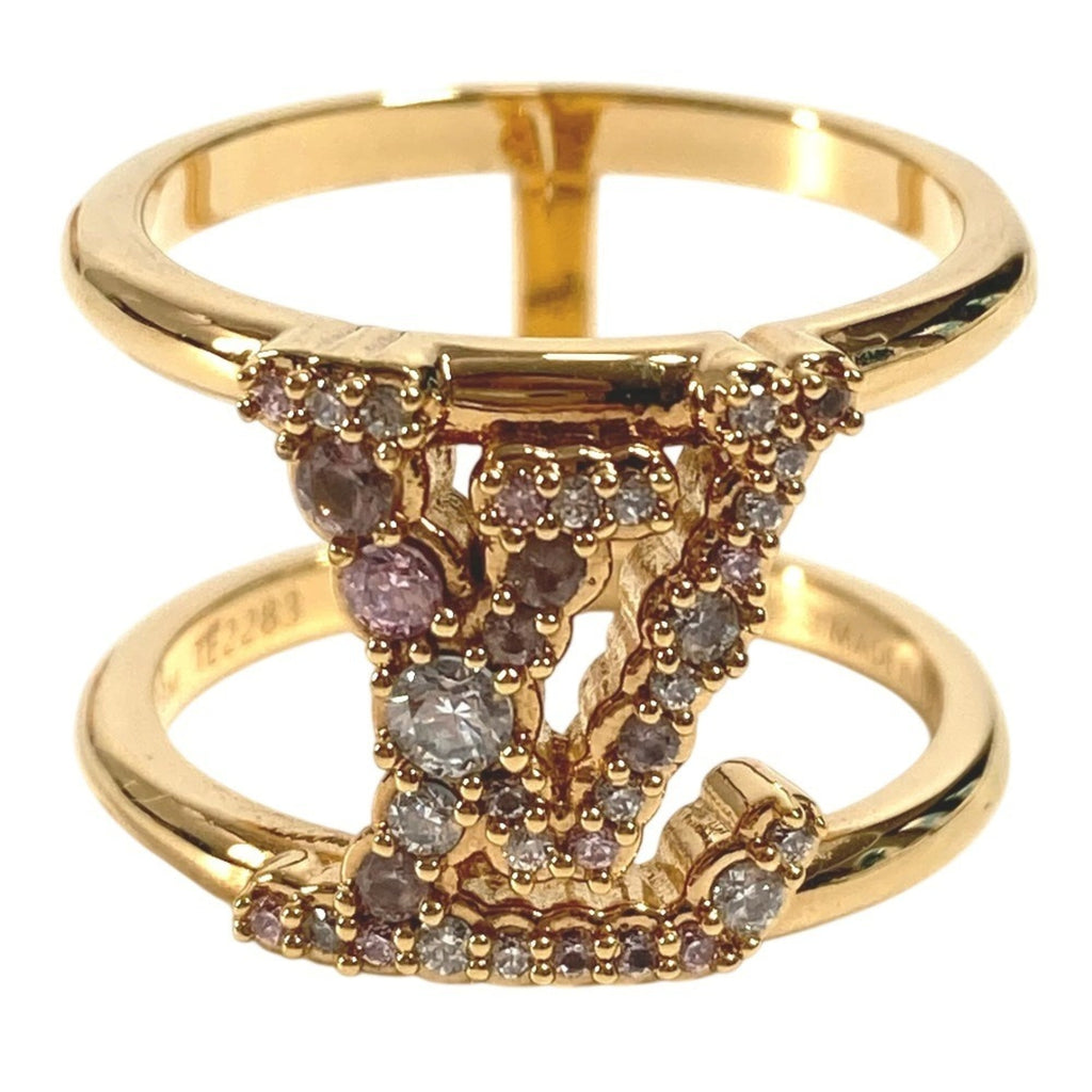 Louis Vuitton Gold Metal Band Ring