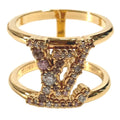 Louis Vuitton Gold Metal Band Ring