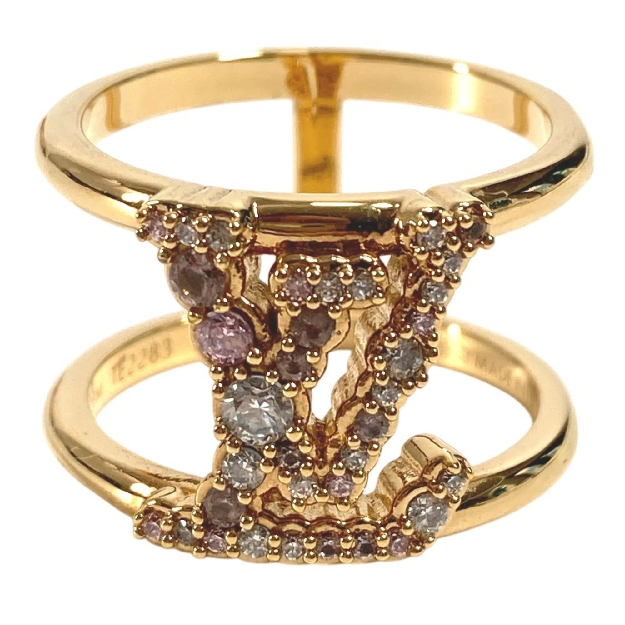 Louis Vuitton Gold Metal Band Ring