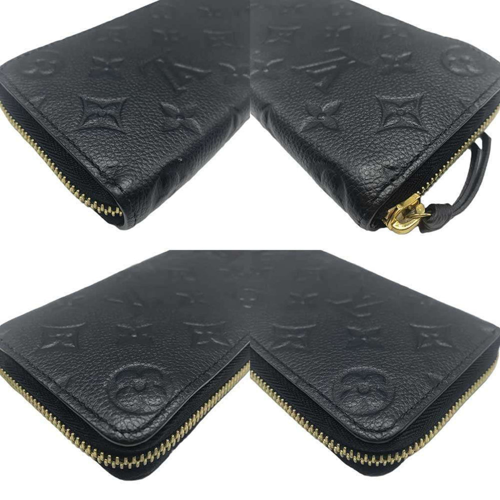 Louis Vuitton Black Monogram Empreinte Long Wallet