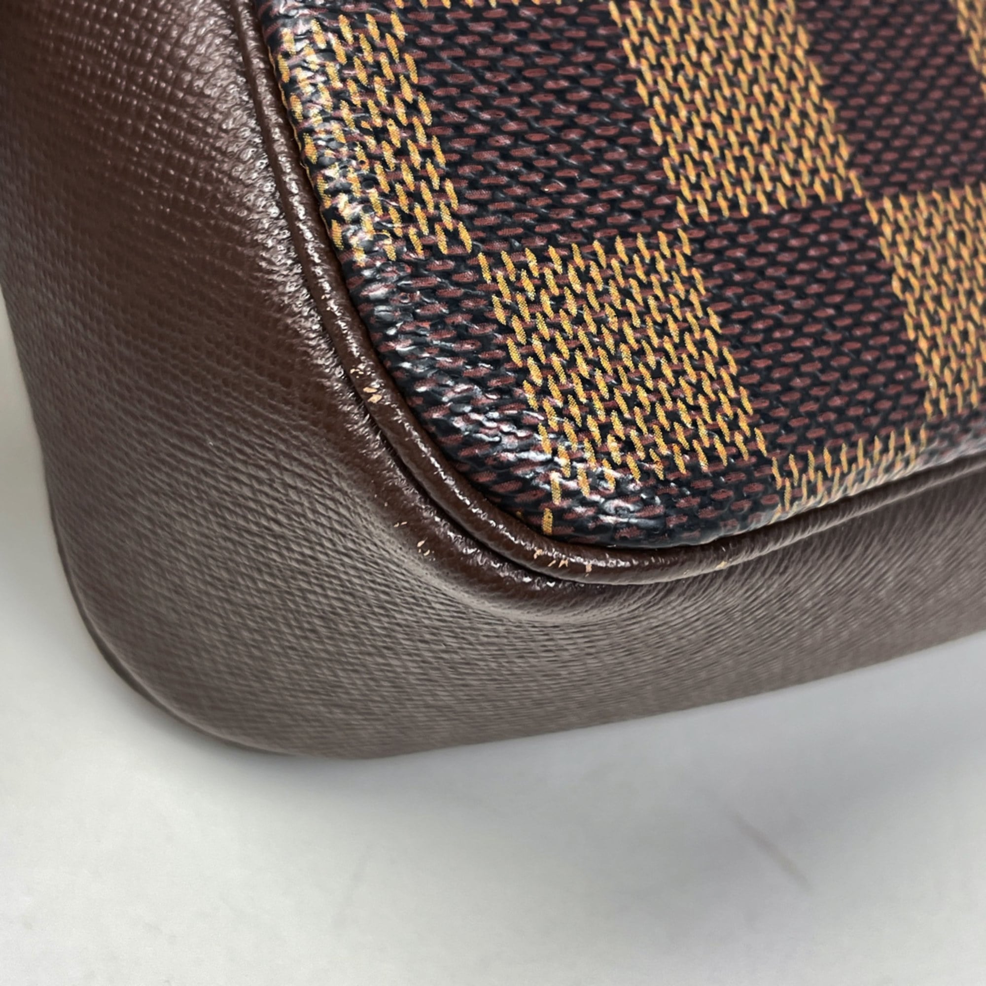 Louis Vuitton Brown Damier Canvas Pouch