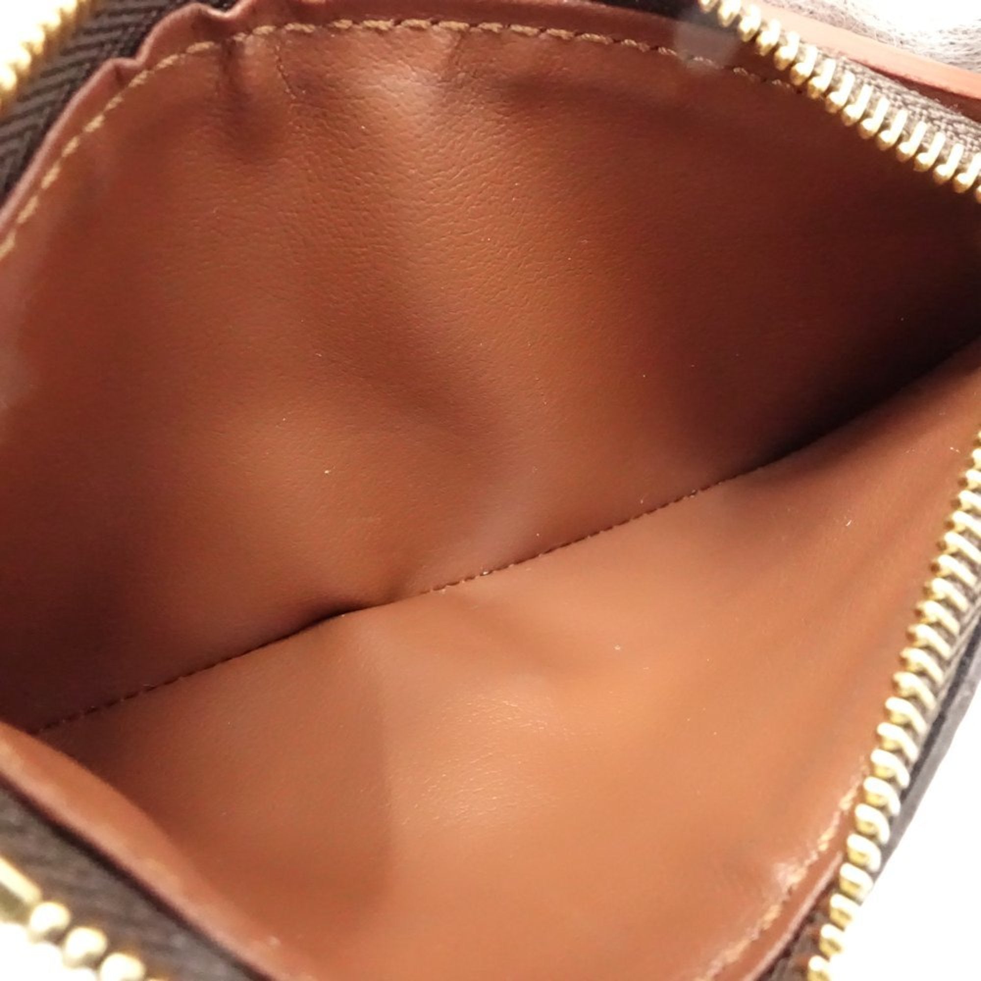 Louis Vuitton Brown Canvas Wallet (Tri-Fold)