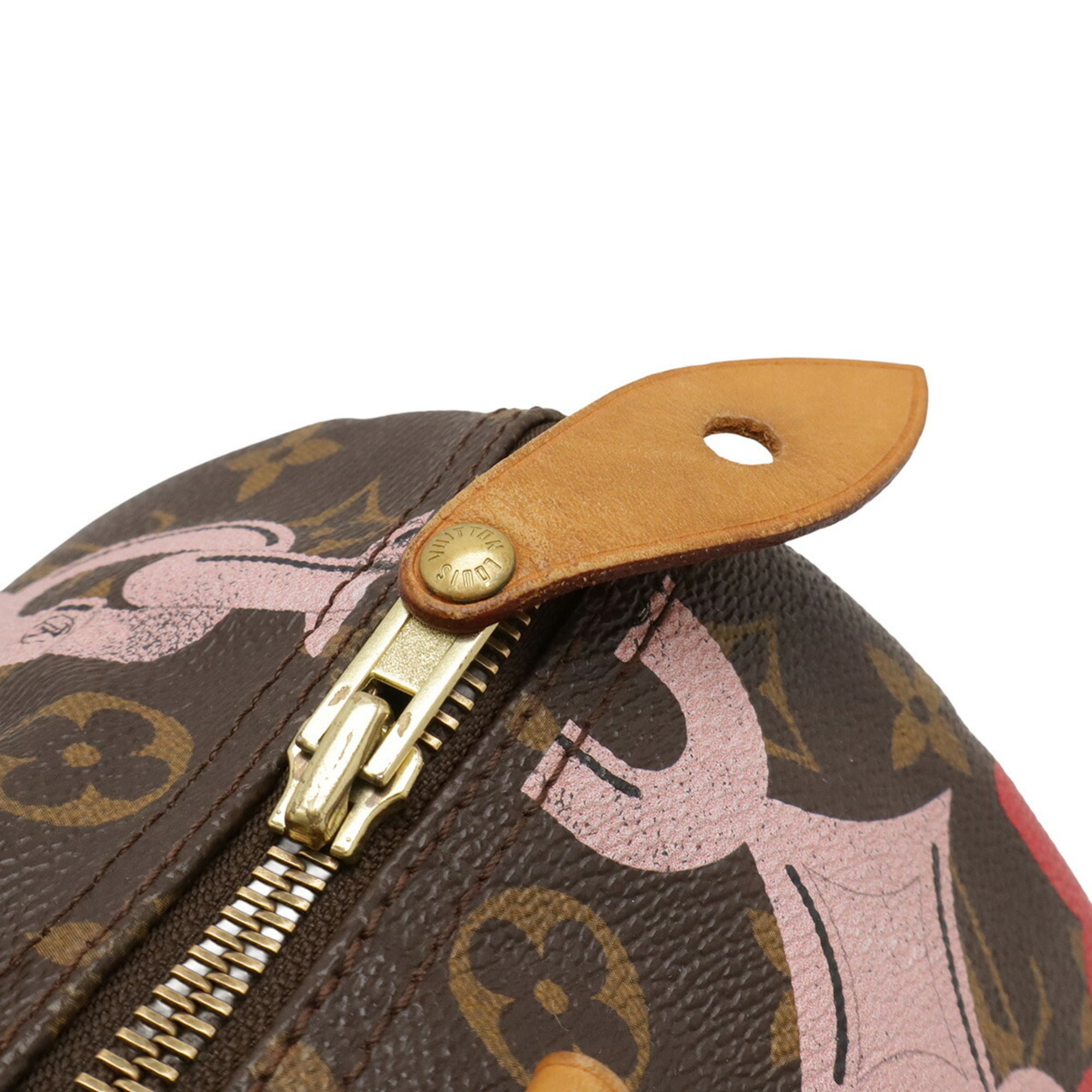 Louis Vuitton Monogram Brown Pink Monogram Handbag
