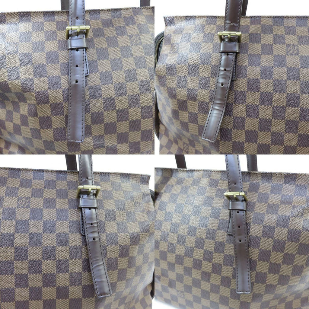 Louis Vuitton Damier Canvas Ebene Galle Damier Canvas Shoulder Bag Tote Bag