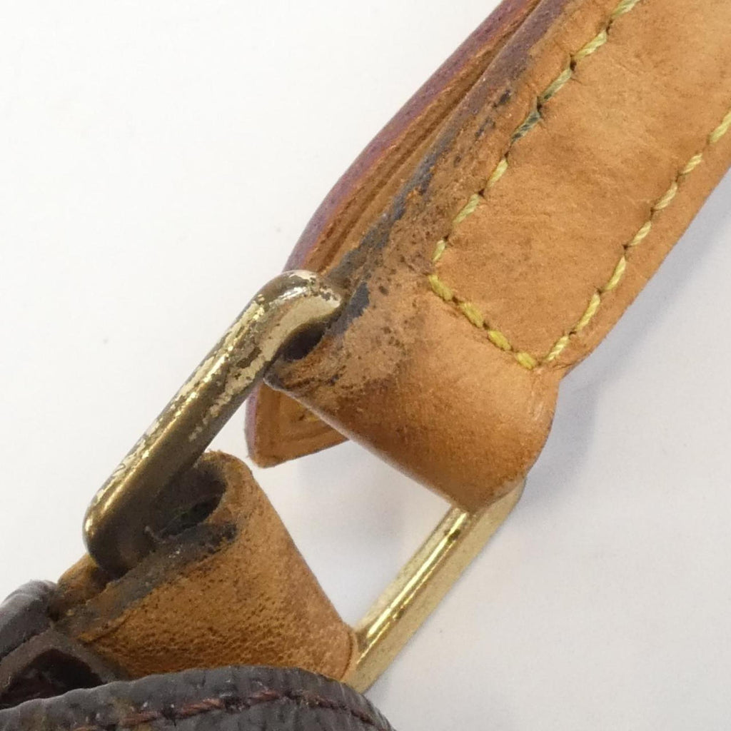 Louis Vuitton Brown Coated Canvas Shoulder Bag