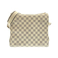 Louis Vuitton Azur White Coated Canvas Shoulder Bag