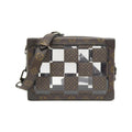 Louis Vuitton Marron Coated Canvas Shoulder Bag