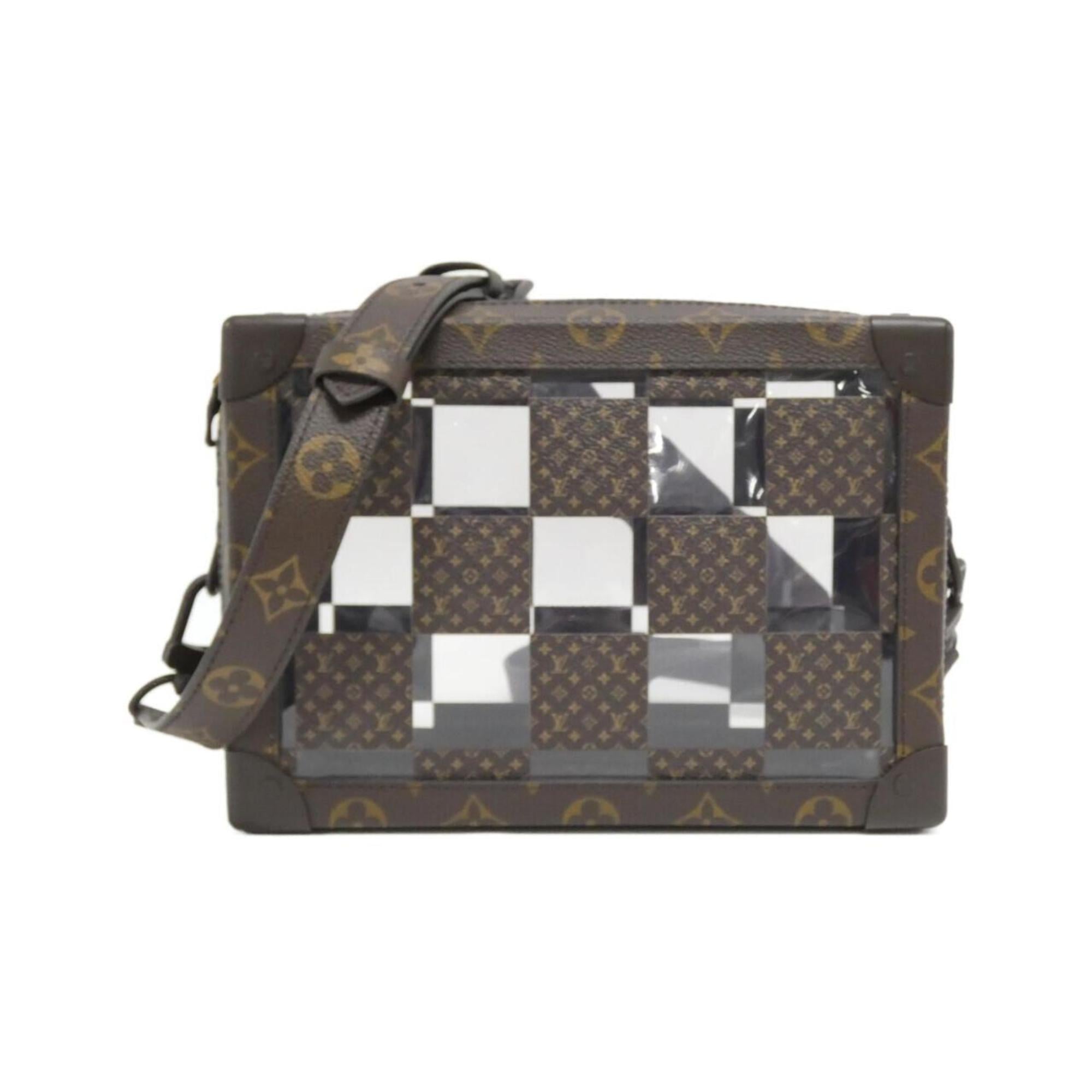 Louis Vuitton Marron Coated Canvas Shoulder Bag
