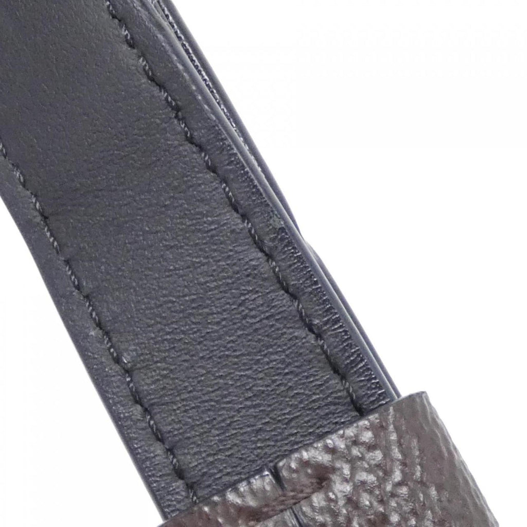 Louis Vuitton Brown Dark Brown Coated Canvas Shoulder Bag