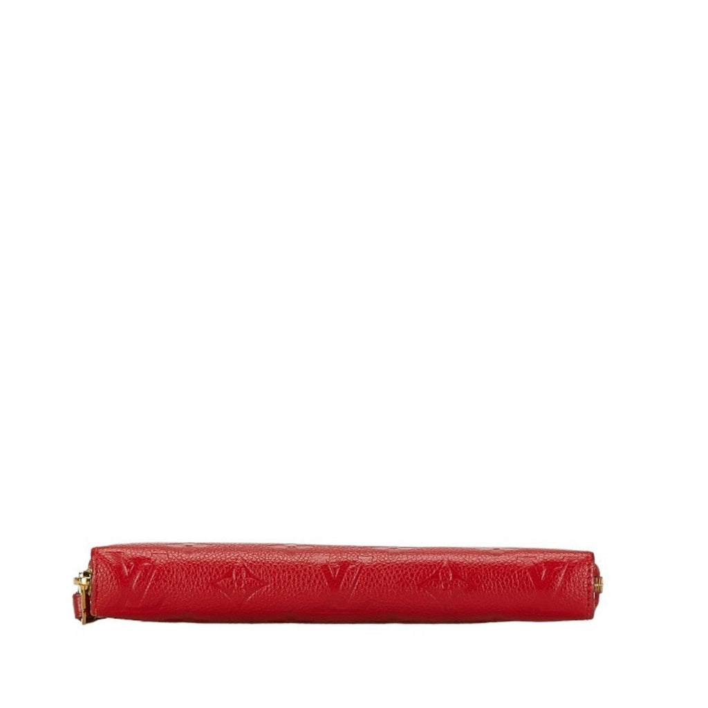 Louis Vuitton Auriane Red Color Leather Coin Purse/Coin Case