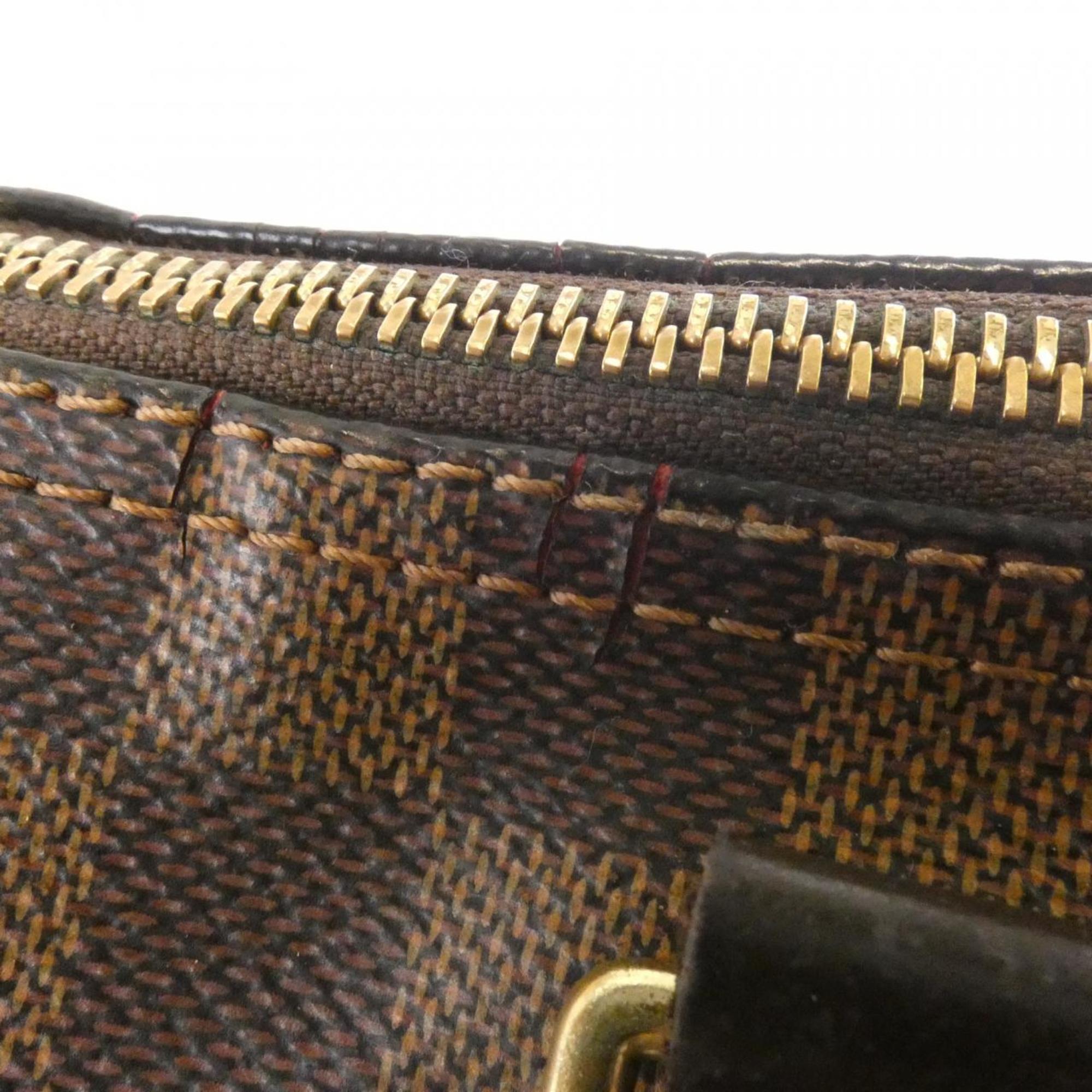 Louis Vuitton Ebene Coated Canvas Boston Bag