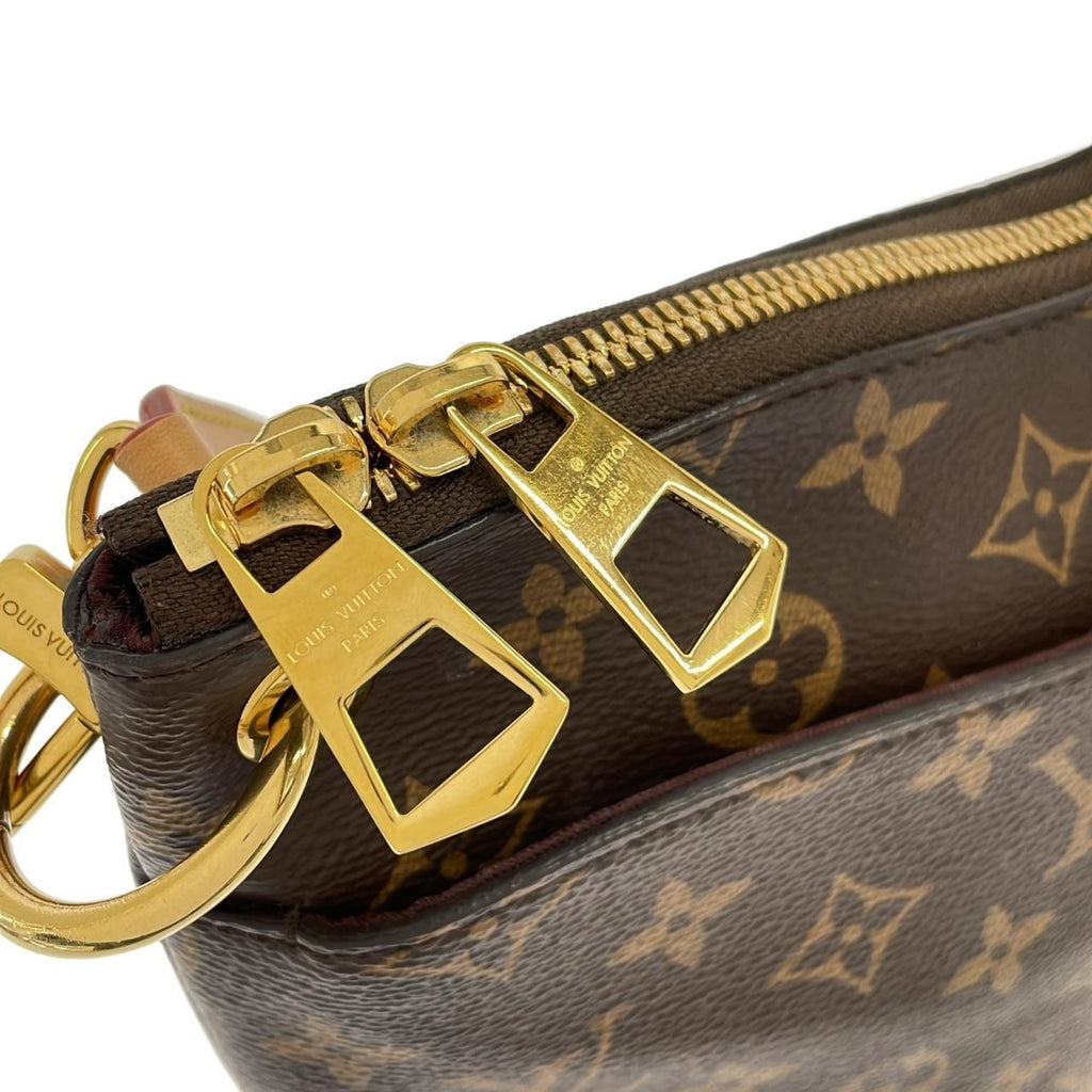 Louis Vuitton Marron Coated Canvas Shoulder Bag