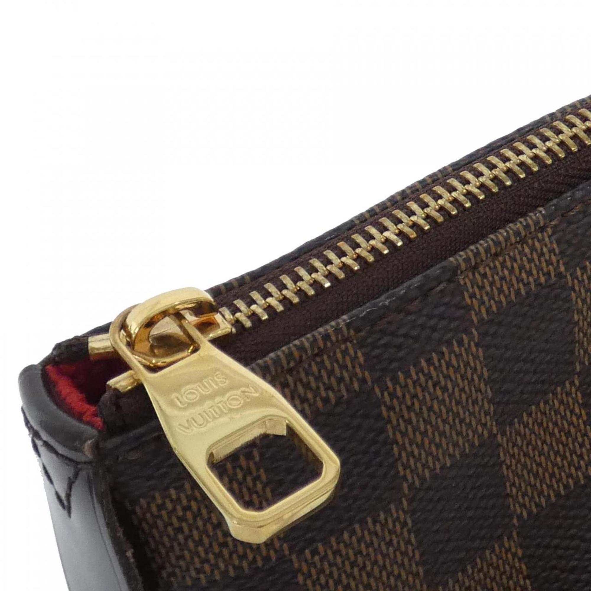 Louis Vuitton Ebene Coated Canvas Handbag