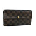 Louis Vuitton Brown Damier Canvas Long Wallet