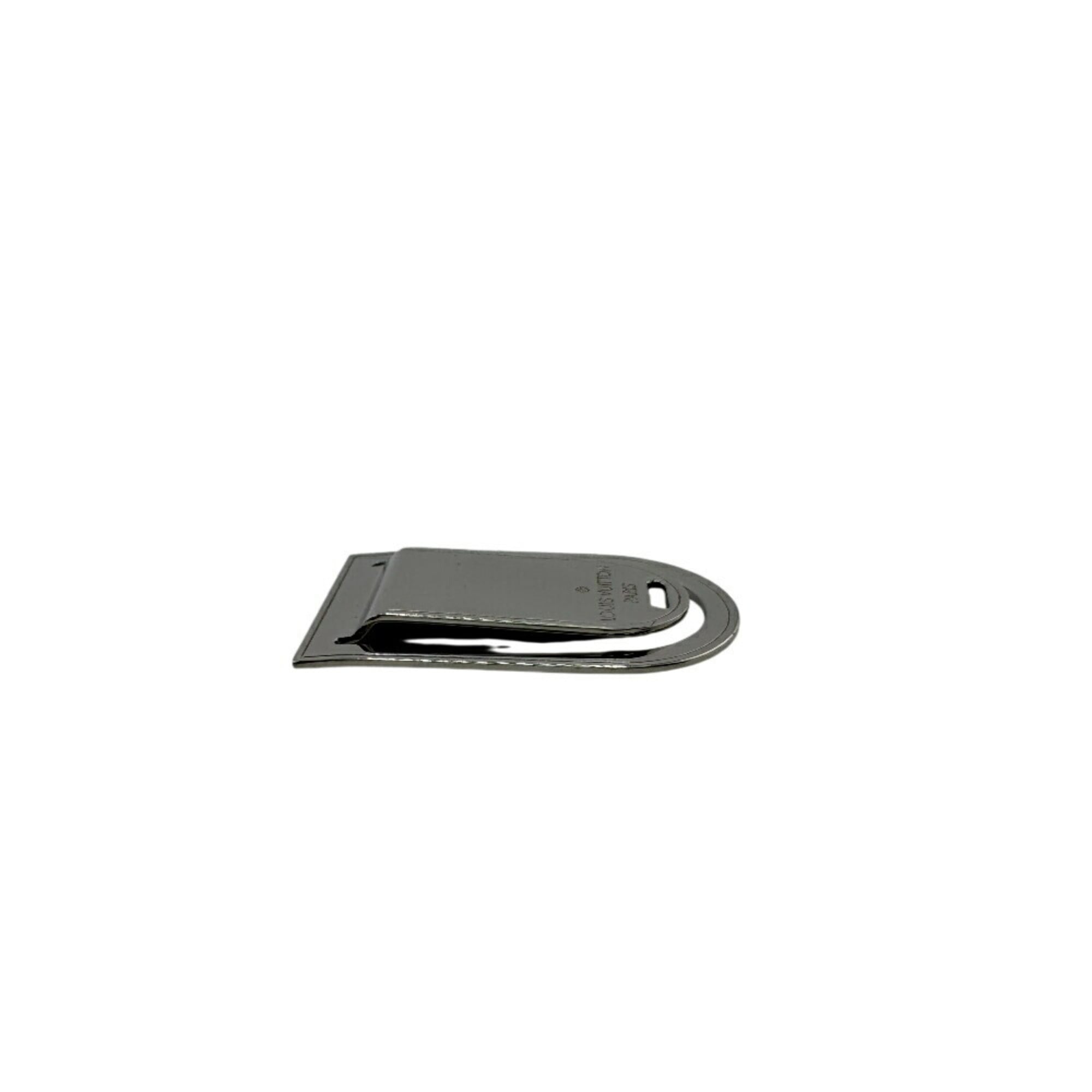 Louis Vuitton Silver Metal Money Clip