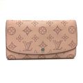 Louis Vuitton Magnolia Pink Mahina Leather Long Wallet