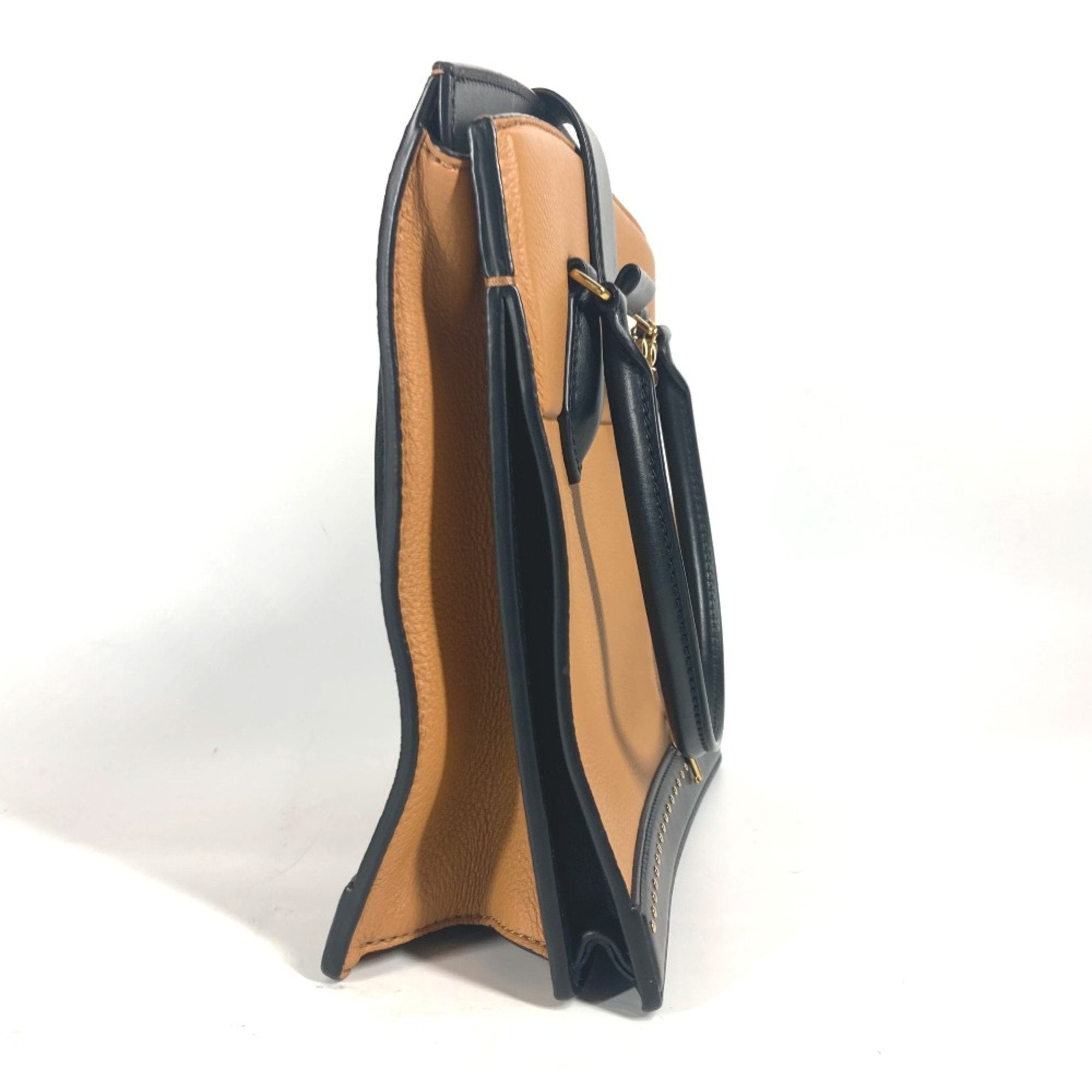 Louis Vuitton Beige Leather Handbag